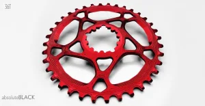 Plato Absolute Black Direct mount GXP Rojo