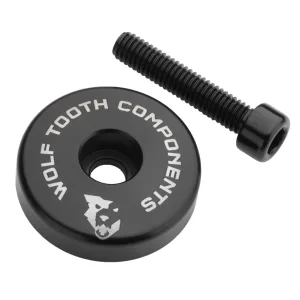 Tapa Dirección Wolf Tooth Ultraligera 5mm Negro