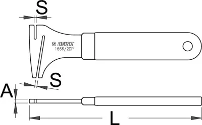 Llave Unior para enderezar disco de freno