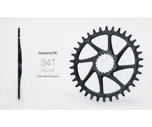 Plato Garbaruk Cannondale Hollowgram Redondo Negro