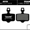 Pastillas Freno Galfer Standard Avid/Sram Elixir 1,3,5,7 XX, X0 / DB, Level, T,TL